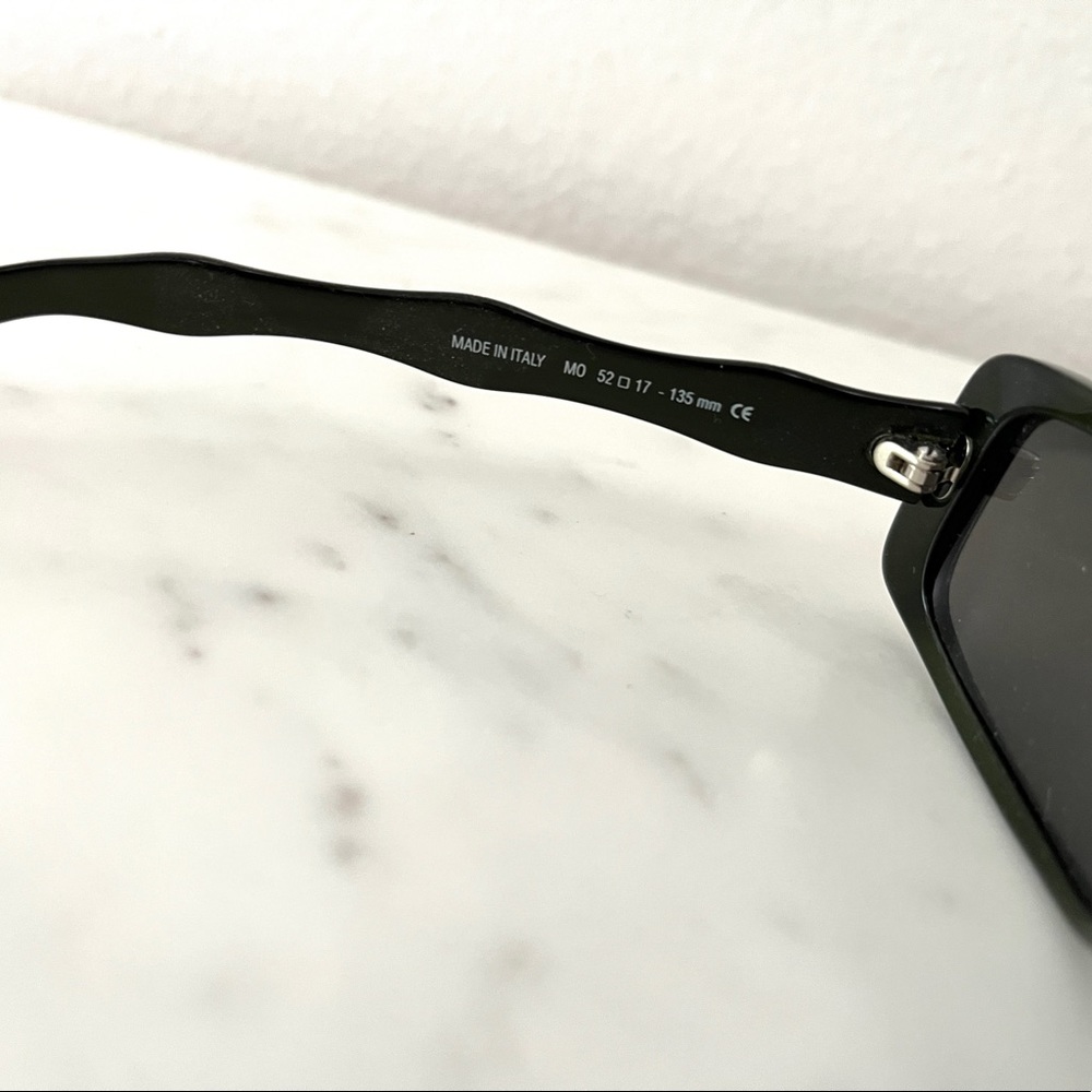 Vintage Bamboo Dark Tortoise Italian Sunglasses Michael Kors Glasses Frame 18629 - Picture 9 of 10